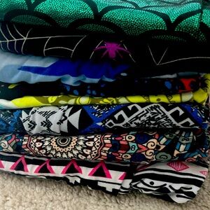 Lot of 8 Leggings L/XL